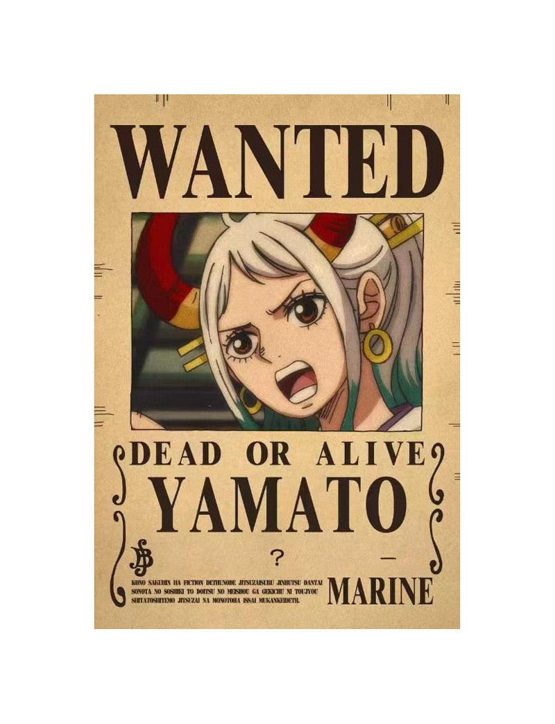 One Piece - Bounty Wanted Poster 42cm
