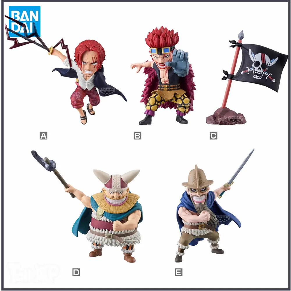 Bandai One Piece WCF Sets – Shanks, Eustass Kid, Dorry & Brogy VORBESTELLUNG