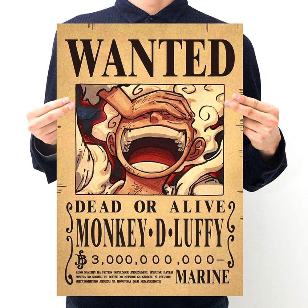 One Piece - Bounty Wanted Poster 42cm