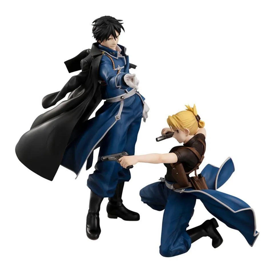 Fullmetal Alchemist - Roy Mustang & Riza Hawkeye 22cm