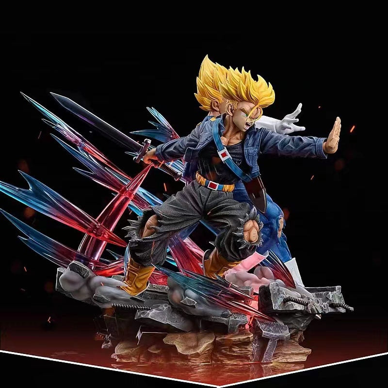 Dragon Ball Z - Vegeta & Trunks SSJ 31 cm