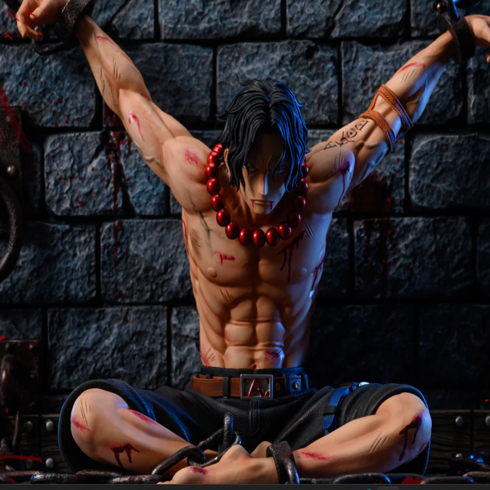 One Piece - Portgas D. Ace ( Impel Down Zelle) 22 cm