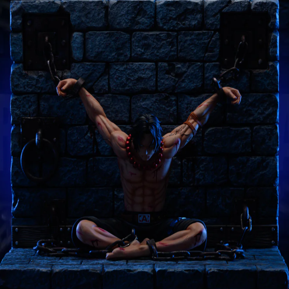 One Piece - Portgas D. Ace ( Impel Down Zelle) 22 cm