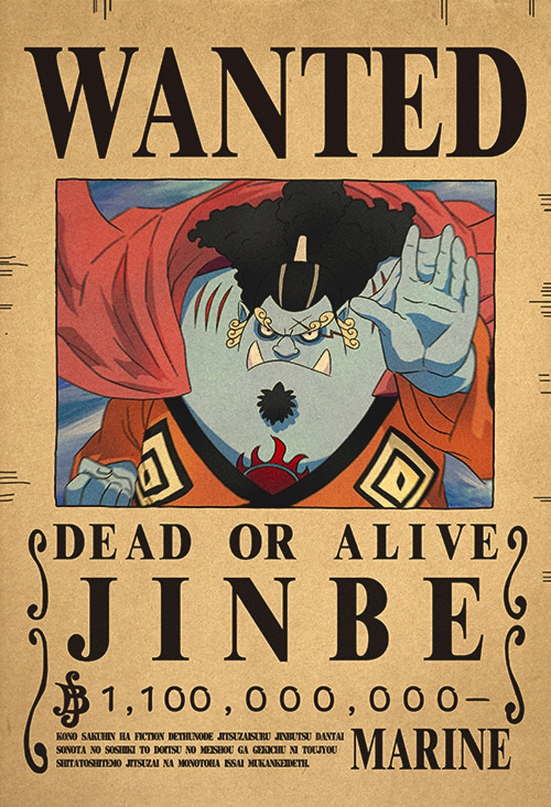 One Piece - Bounty Wanted Poster 42cm