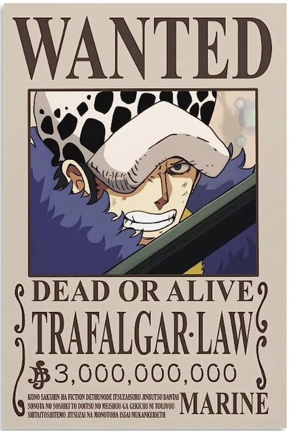 One Piece - Bounty Wanted Poster 42cm