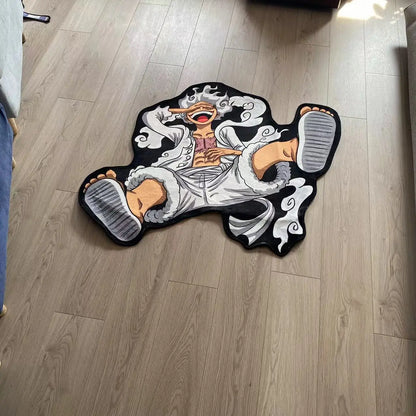 Monkey D. Luffy One Piece Teppich – Rutschfest & Weich