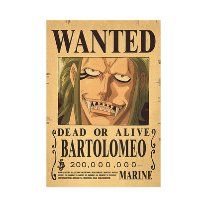 One Piece - Bounty Wanted Poster 42cm