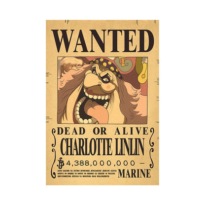 One Piece - Bounty Wanted Poster 42cm