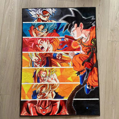 Son Goku Dragon Ball Teppich – Rutschfest & Weich
