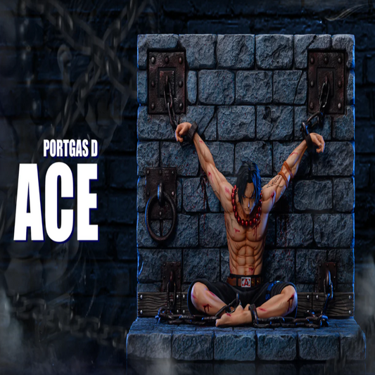 One Piece - Portgas D. Ace ( Impel Down Zelle) 22 cm