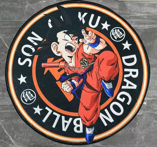 Son Goku Dragon Ball Teppich – Rutschfest & Weich