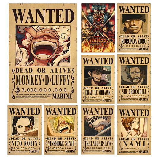 One Piece - Bounty Wanted Poster 42cm